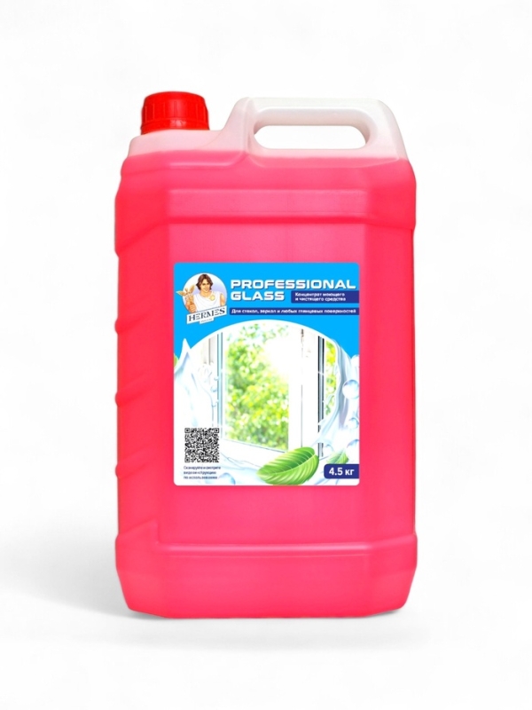 Средство для очистки стекол и зеркал HERMES INDUSTRY аромат Барбариса, концентрат, 4.5 кг Средство для очистки стекол и зеркал HERMES INDUSTRY аромат Барбариса, концентрат, 4.5 кг