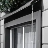 Гирлянда &laquo;Сосулька&raquo; тающая 0.3 м, IP44, прозрачная нить, 18 LED, 12 В, переливы, свечение белое