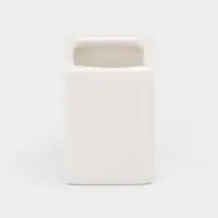 Подставка для зубочисток Magistro &laquo;Бланш&raquo;. 4&times;5 см, фарфор, белая