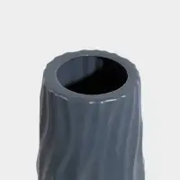 Ваза напольная &laquo;Логанс&raquo;, 58&times;11 см, пластик, серая