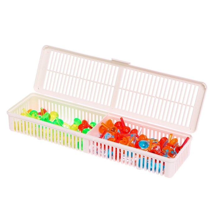 Светящийся конструктор-мозаика Light circle, 126 деталей, 10 карточек Светящийся конструктор-мозаика Light circle, 126 деталей, 10 карточек