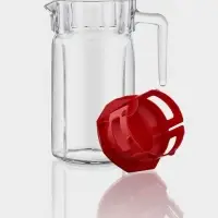 Набор питьевой Paşabah&ccedil;e Kosem, 7 предметов: кувшин 1.5 л, стаканы 300 мл 6 шт., стекло, прозрачный