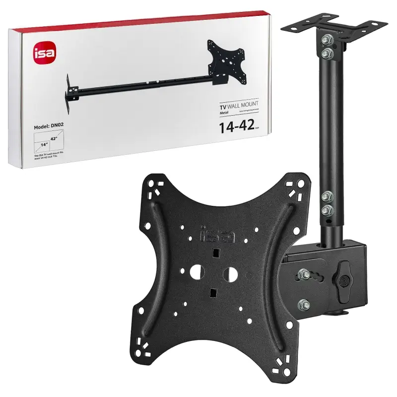 Кронштейн для TV 14"-42" DN-02 потолочный ISA (5шт/кор)