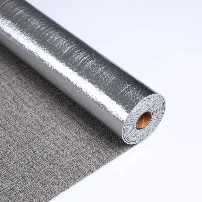 Панель ПВХ самоклеящаяся TAKE IT EASY, в рулоне, 2800&times;500&times;2 мм, цвет тёмно-серый