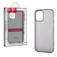 Чехол iPh 12 Mini (5.4) Light Series TPU black HOCO