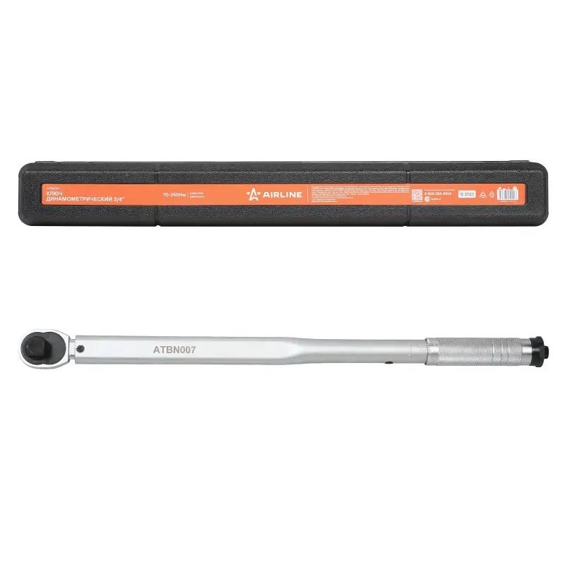 Ключ динамометрический 3/4" 70-350Нм, кейс