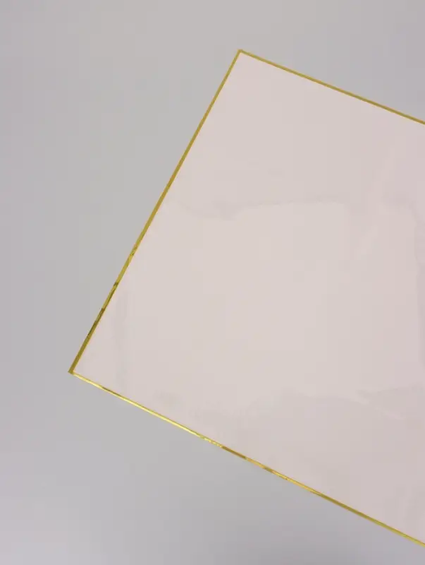 Пленка для цветов, &laquo;Кайма с тиснением&raquo;, пудра, 57&times;57 см