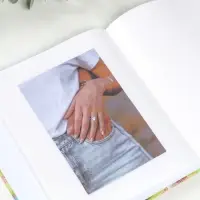 Фотоальбом на 100 фото 13х18 см "Вязаный домик" в коробке 5х18х20,5 см