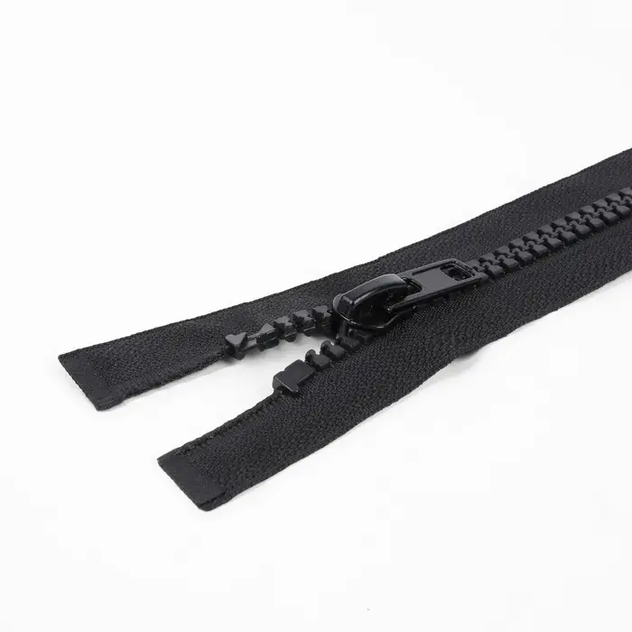 Молния «Трактор», №8, разъёмная, замок автомат, 70 см, чёрная