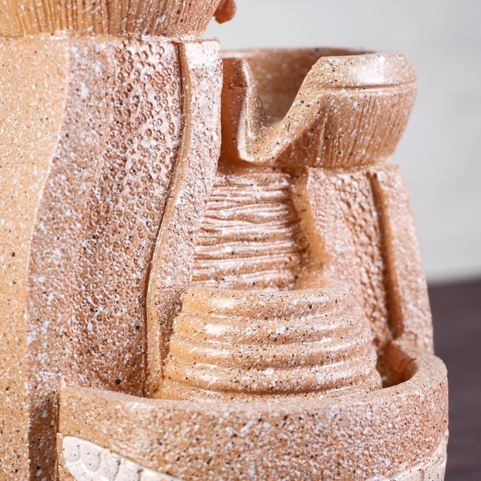 Фонтан Фонтан "Николь" ступеньки, 13х20 см (с подсветкой)