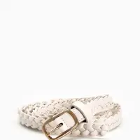 Ремень жен 03-01-01-01, Июнь2501, 1,8*0,3*110 см, без винта, пряж золото, 1 прокол, белый Ремень жен 03-01-01-01, Июнь2501, 1,8*0,3*110 см, без винта, пряж золото, 1 прокол, белый
