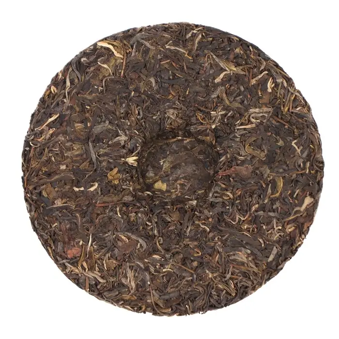 Чай зелёный китайский &laquo;Шен Пуэр Мэнсун&raquo;, Мэнхай, 2022 г, блин, 357 г