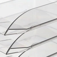 Лоток горизонтальный Attache 4шт/уп прозрачный тонированный тд_у