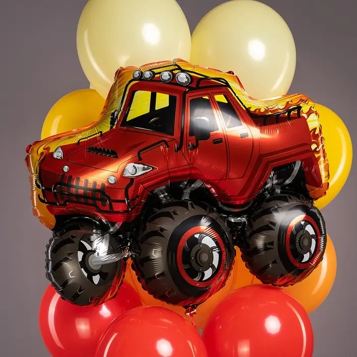 Воздушный шар фольгированный 35" &laquo;Джип Монстр-Трак&raquo;
