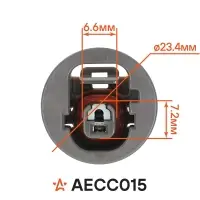 Разъём 1 pin с проводами для датчика давления масла Toyota