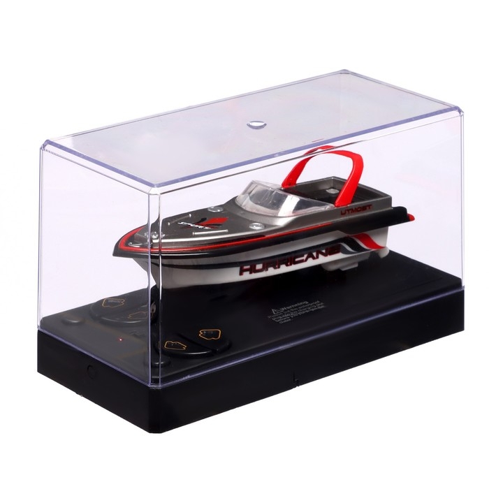 Катер радиоуправляемый Mini Boat, работает от аккумулятора, цвет красный Катер радиоуправляемый Mini Boat, работает от аккумулятора, цвет красный