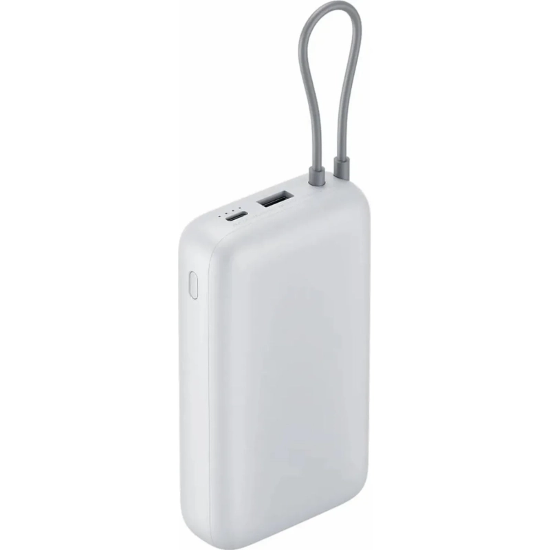 Внешний аккумулятор с встр.каб. Xiaomi BHR9738GL 20000mAh GL Light Gray
