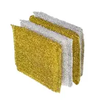 Губки для мытья посуды тм VETTA,&nbsp;4 шт, 8х12см, 2 цвета