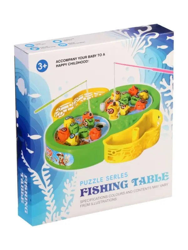 Рыбалка «Бабочка»: 18 рыбок, 2 удочки, заводная, МИКС Рыбалка «Бабочка»: 18 рыбок, 2 удочки, заводная, МИКС