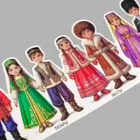 Растяжка с плакатом &laquo;Народы России&raquo;, 2 предмета