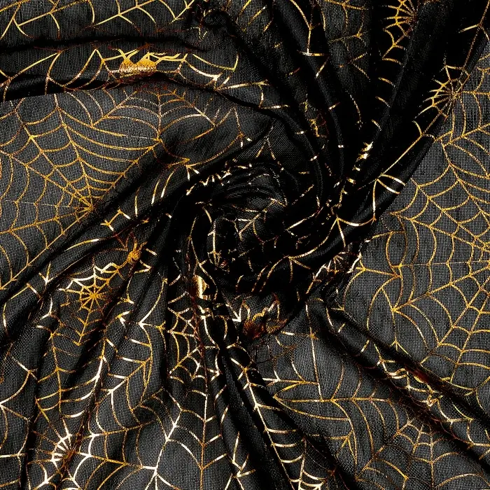 Ткань для рукоделия, трикотин &laquo;Паутинки&raquo;, лоскут 50&times;50 см