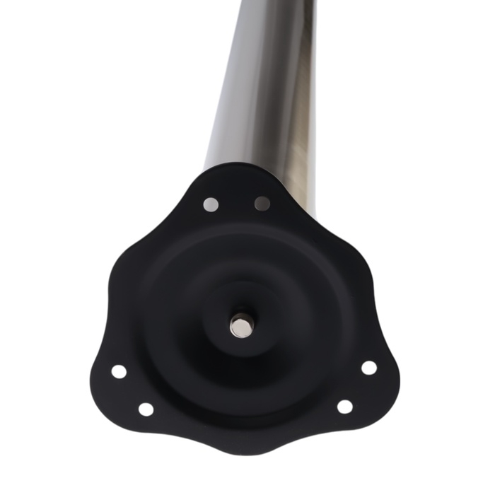 Опора мебельная, барная, ТУНДРА, 60х1100 мм, цвет сатин никель Опора мебельная, барная, ТУНДРА, 60х1100 мм, цвет сатин никель