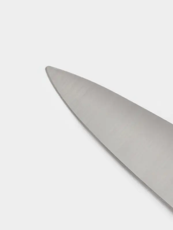 Нож кухонный Carbon поварской, лезвие 30 см, с деревянной ручкой