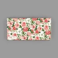 Коробка для печенья, кондитерская упаковка с пластиковой крышкой, голография, Just smile, 10.5&times;21&times;3 см