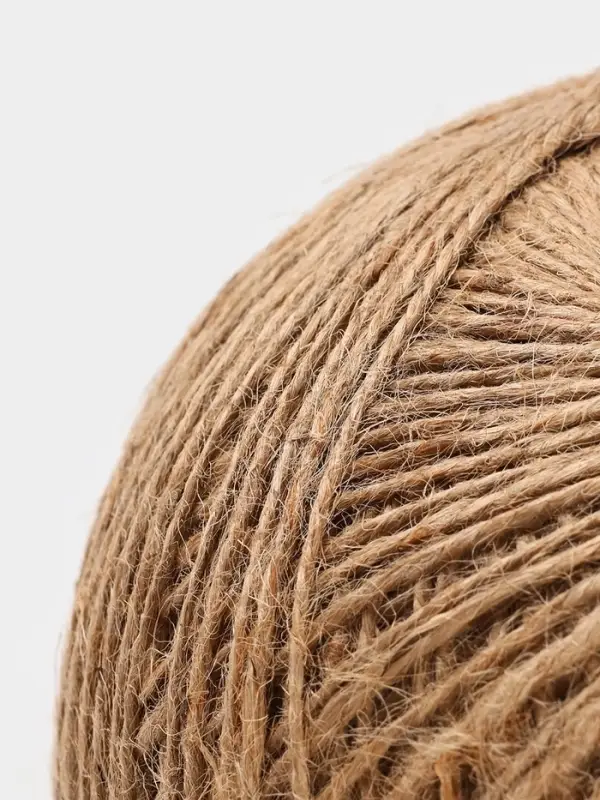 Шпагат джутовый Доляна, двухниточный, 1.12 ктекс, 500 м