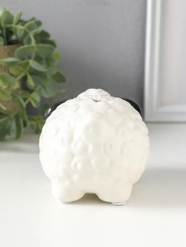 Копилка для денег керамика &laquo;Черноносая овечка&raquo;, 12.6&times;9.2&times;7.6 см