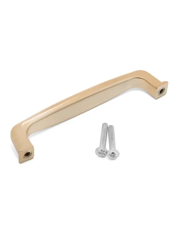 Ручка-скоба мебельная ТУНДРА РС192GP, м/о 96 мм, цвет золото