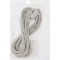 Кабель Type-C-Type-C, 3 А, 1.8 м, TPE, серый