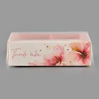 Коробка для 2 конфет с ячейками &laquo;Только тебе&raquo;, 10&times;6&times;3 см
