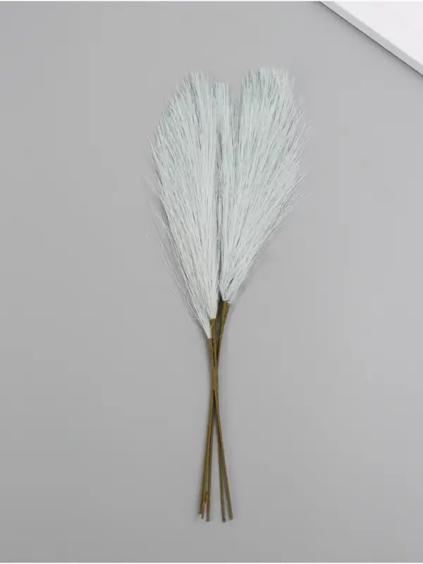 Искусственное растение для творчества Искусственное растение для творчества "Ковыль" бирюза 29 см