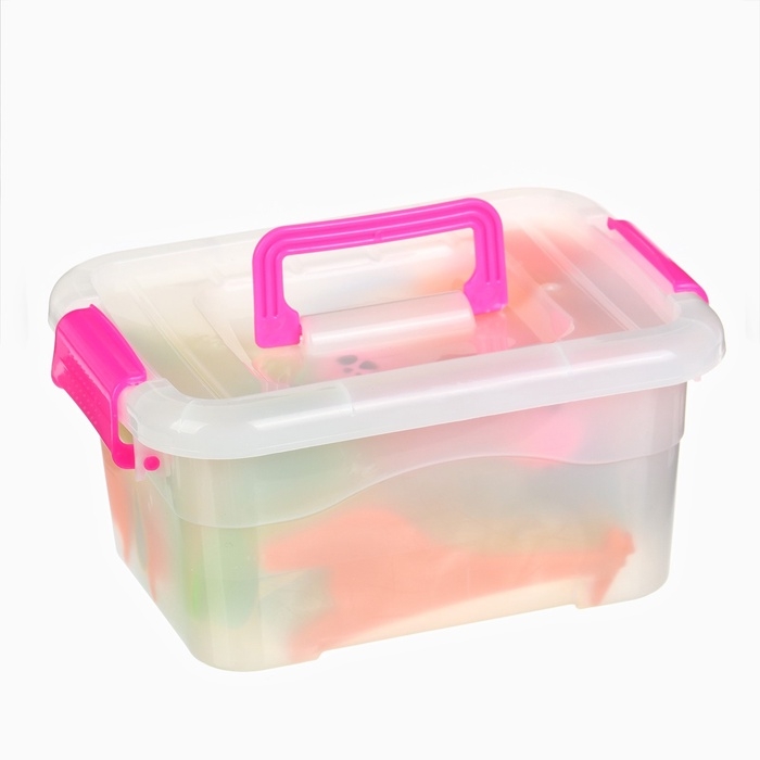 Набор погремушек в контейнере Крошка Я, 7 шт Набор погремушек в контейнере Крошка Я, 7 шт