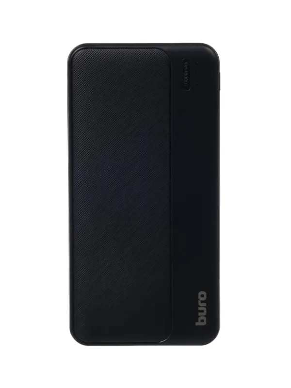 Мобильный аккумулятор Buro BPF10A, 10000mAh, QC3.0/PD3.0, 22.5W, 3A, 2xUSB-A/USB-C, чёрный