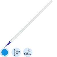 Стержень гелевый стираемымые чернила 127,5мм Attache 0,38 мм, синий