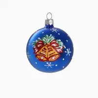 Ёлочные шары &laquo;Рождественские&raquo;, d=6 см, набор 5 шт., МИКС