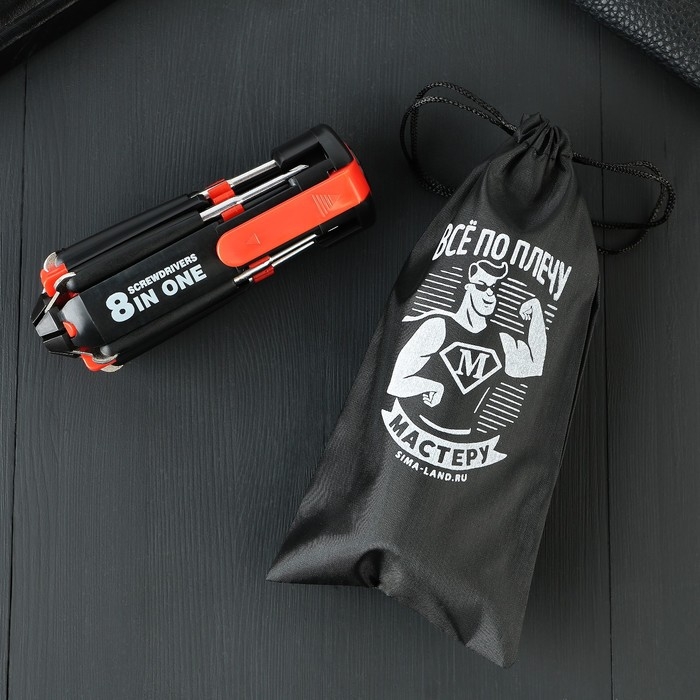 Фонарик-мультитул «Все по плечу», 8 в 1 Фонарик-мультитул «Все по плечу», 8 в 1