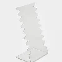 Подставка под колье, оргстекло 3 мм, 15&times;10&times;28 см, прозрачный