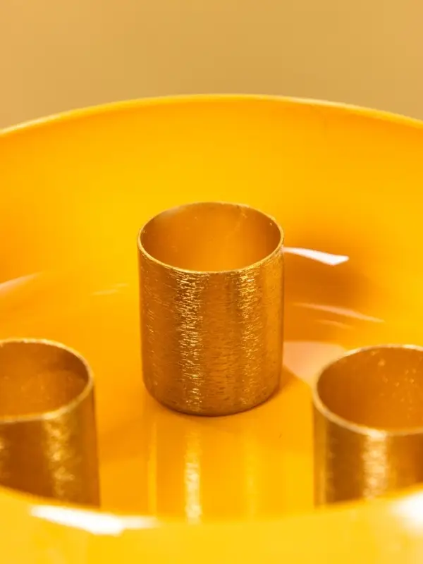 Подсвечник на 3 свечи на магнитах «Песок», 13×13×4 см Подсвечник на 3 свечи на магнитах «Песок», 13×13×4 см