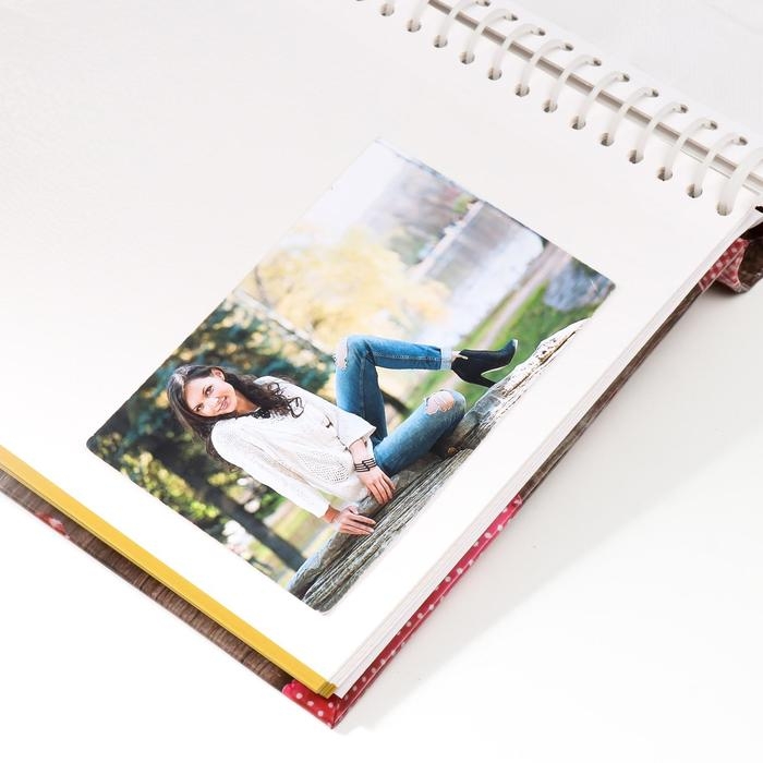 Фотоальбом магнитный 20 листов Фотоальбом магнитный 20 листов "Любовь" 23x28см МИКС