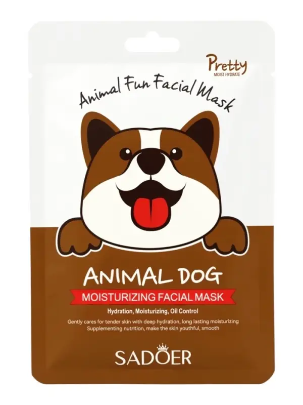 Тканевая маска, увлажняющая &laquo;Собачка&raquo;, 25 мл