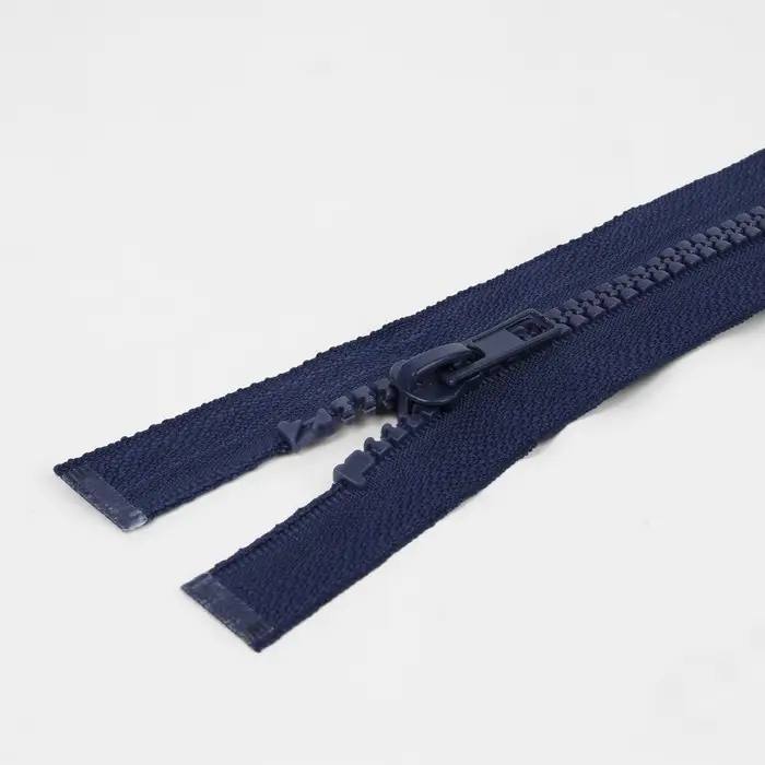 Молния «Трактор», №5, разъёмная, замок автомат, 90 см, тёмно-синяя