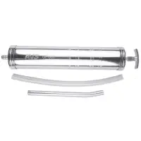 Шприц маслозаливной 500 мл (гибкий шланг, трубка) AVS GF-500