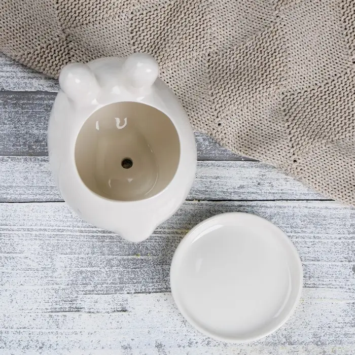 Горшок  Горшок "Зайчик" 11*8*10см