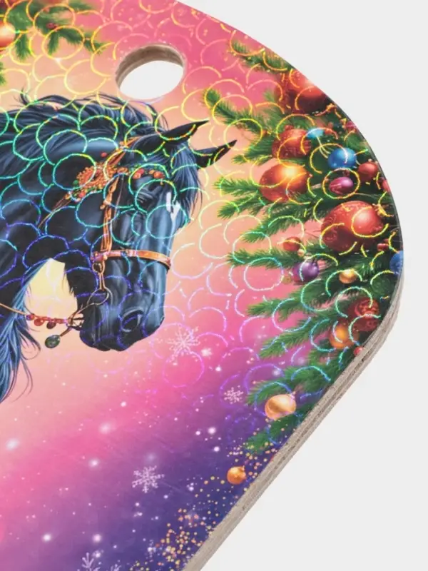 Доска разделочная сувенирная Дарим Красиво «Символ года. Здоровья», дерево, 27.5×19.5×0.5 см, разноцветная Доска разделочная сувенирная Дарим Красиво «Символ года. Здоровья», дерево, 27.5×19.5×0.5 см, разноцветная