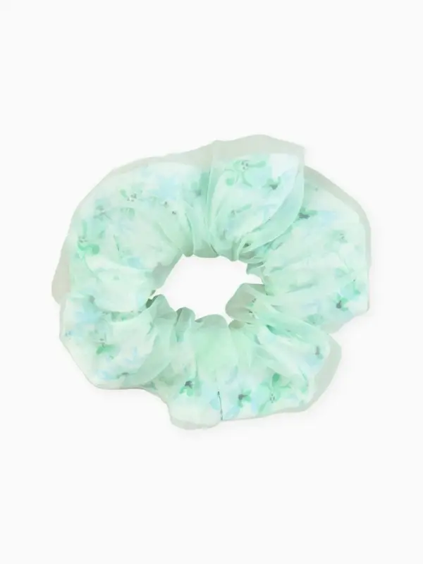 Резинка для волос «Цветы» зеленая, Винкс Резинка для волос «Цветы» зеленая, Винкс