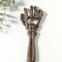 Сувенир чугун открывашка "Костлявая рука" 16,5х6,8х1,5 см