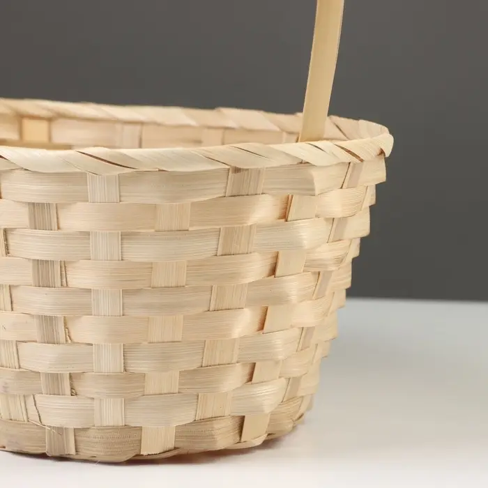Корзина плетёная, бамбук, натуральный Bali